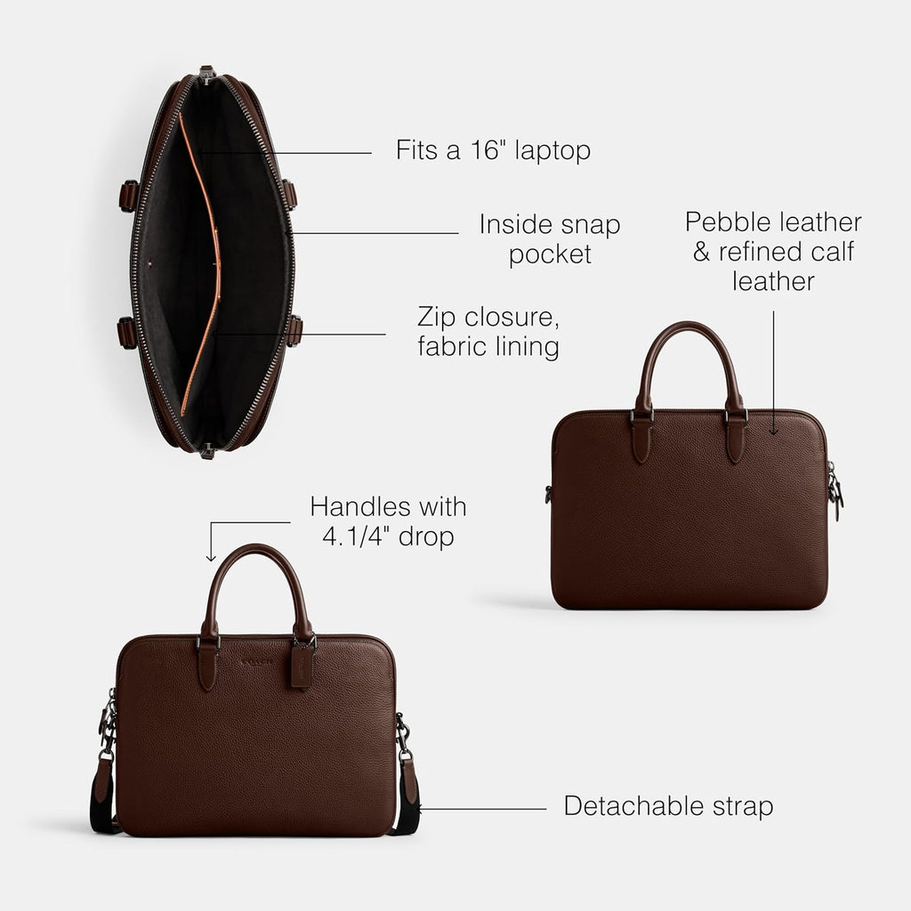 Coach Men's Gotham Slim Briefcase
