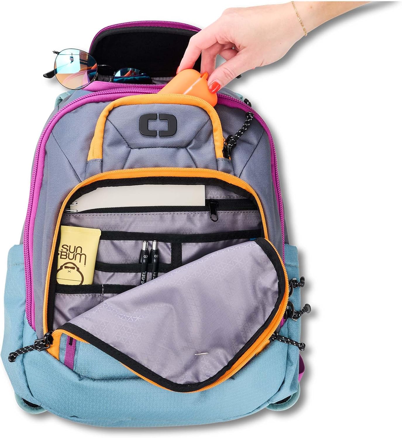 OGIO Renegade Backpack (Renegade Rustler, Mineral Blue)