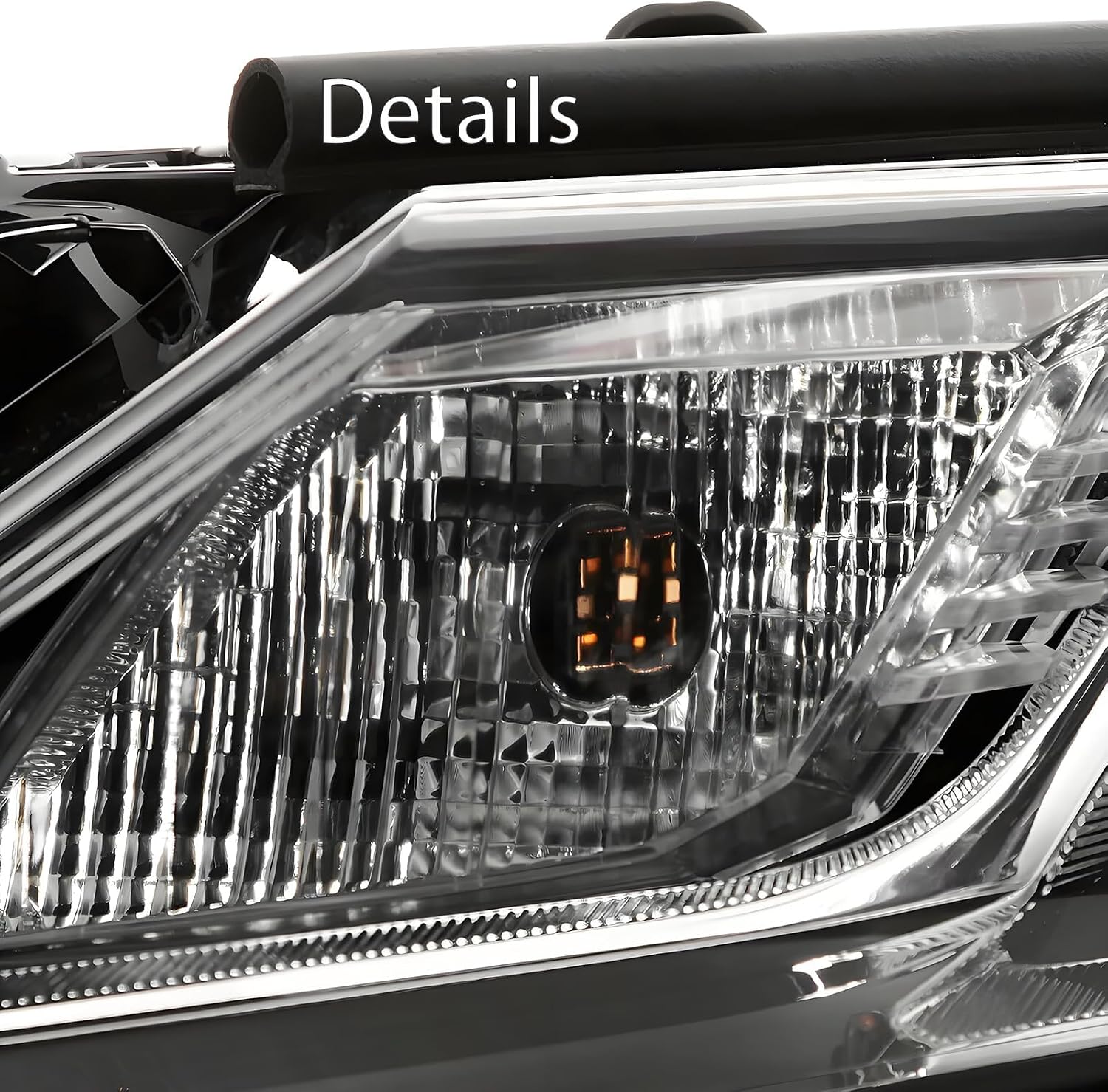 Right Passenger Side LED Projector Headlights Assembly For 2018-2024 Toyota Camry L LE SE TRD Sedan Replacement front bumper Headlamps Black Housing Clear Lens(RH)