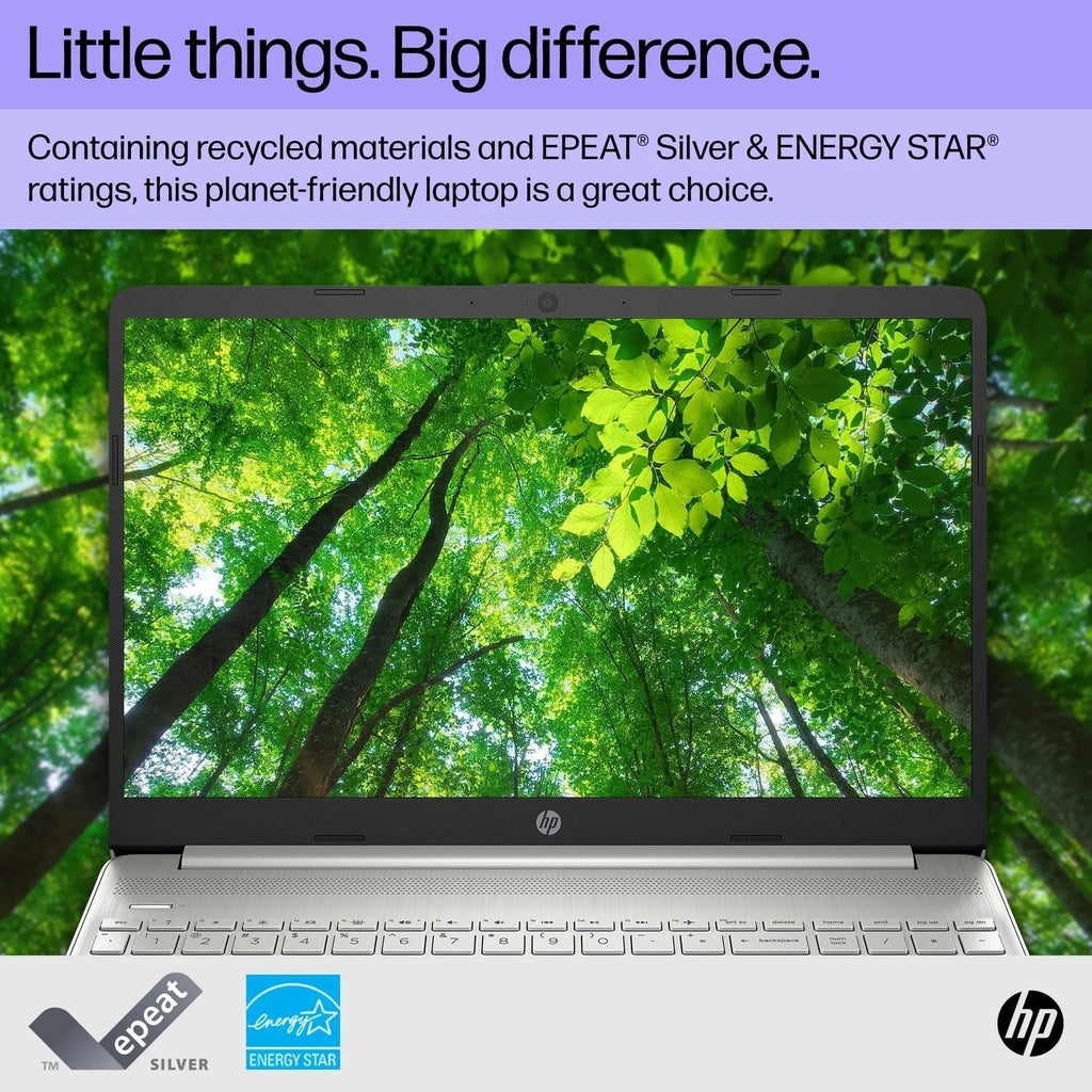 HP 15 Laptop for Business & Student, 15.6' FHD Micro-Edge Display, Intel Core i3-1215U up to 4.40GHz, 16GB RAM, 1TB NVMe SSD, 720p Webcam, Numpad, USB-C, Wi-Fi, FP Reader, PDG HDMI, Win 11 Pro