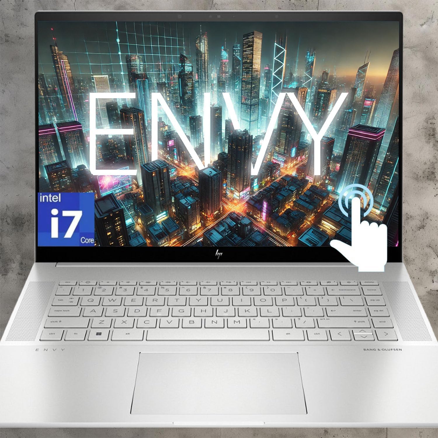 HP Envy 17.3' FHD Touchscreen Laptop | Intel Core i7-1260P | Intel Iris Xe Graphics | 16GB RAM | 1.5TB Storage | Wi-Fi 6 | Win 11 | Audio by Bang & Olufsen | Backlit Keyboard | w/WOWPC Bundle