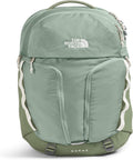 The North Face Women's Surge Commuter Laptop Backpack - Everyday Travel Bag, Laptop Sleeve, Water-Repellent, Slate Moss/Bark Mist, One Size