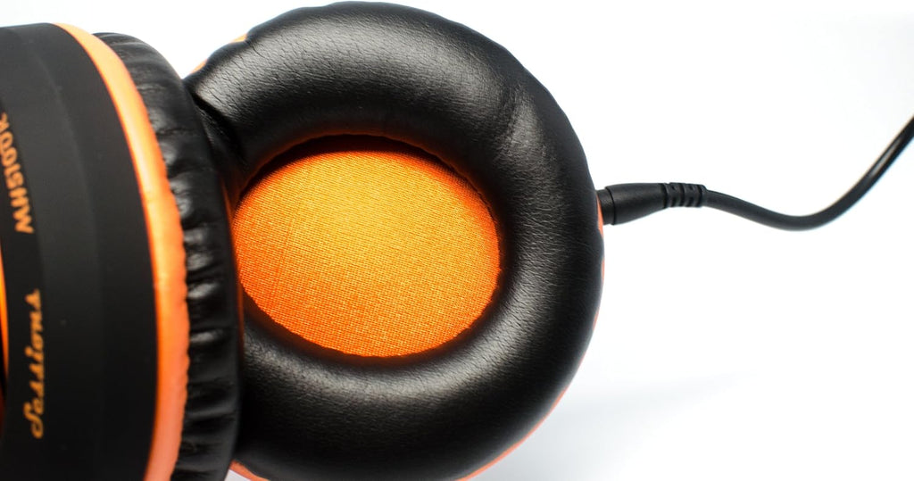 CAD Audio Sessions MH510OR Closed-Back Headphones, Black/Orange