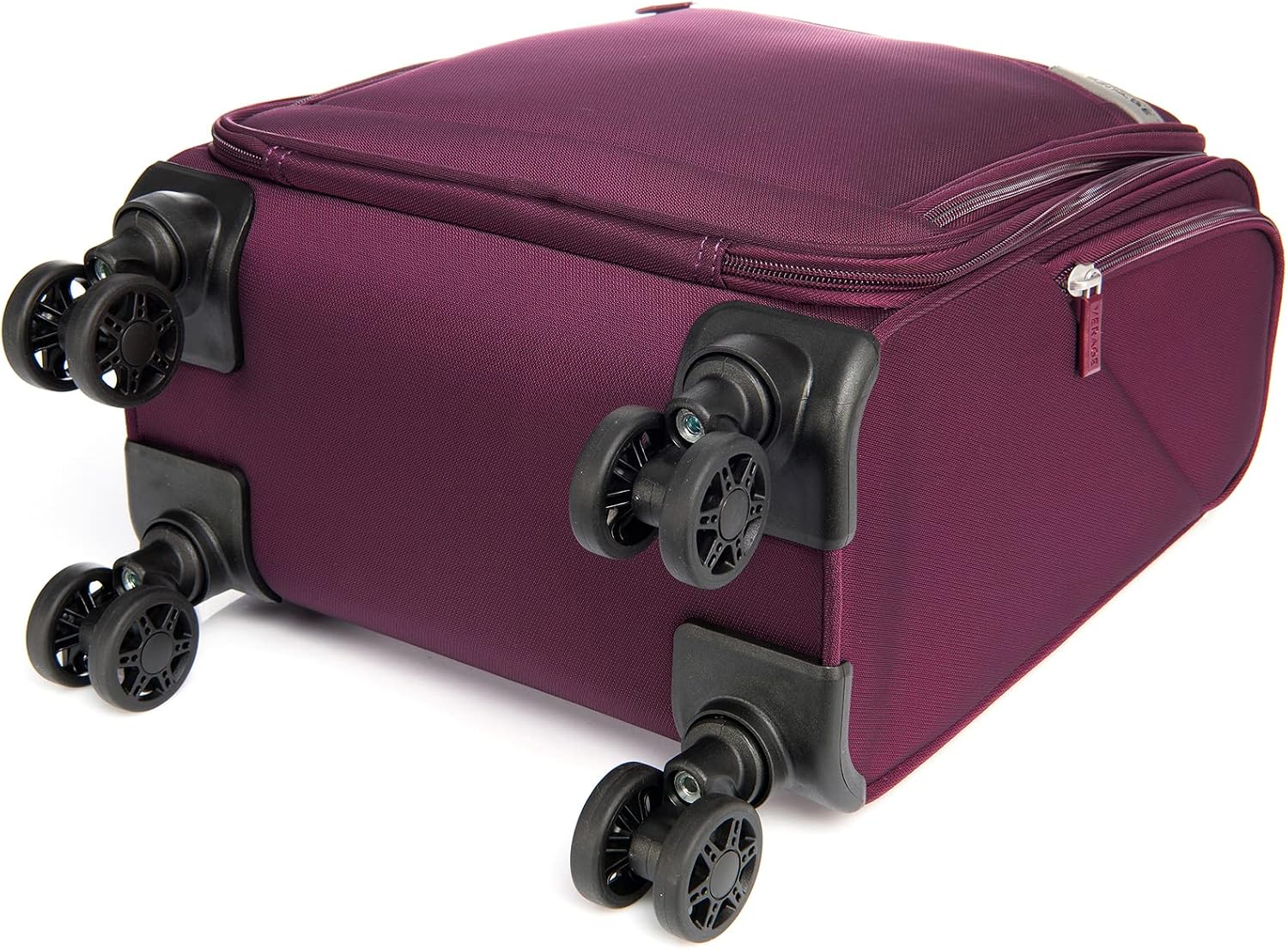 Verage Carry On Underseat Luggage with Wheels & USB Port, 14 Inch Wheeled Spinner Bag Carry-on Luggages for Airlines, Lightweight Suitcase Men Women, Pilots and Crew (14-Inch Compact Underseat)