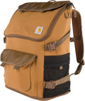 Carhartt 35L Nylon Workday Backpack, Durable Water-Resistant Pack with 15' Laptop Sleeve and Adjustable Shoulder Straps, Carhartt Brown