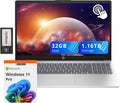 HP Pavilion 15.6' HD Touchscreen Laptop, Intel i3-1215U, 32GB RAM, 1.16TB Storage(1TB SSD+160GB Docking Station Set), Intel UHD Graphics, Num Pad, Webcam, Fast Charge, Wi-Fi 6E, Win 11 Pro, Silver