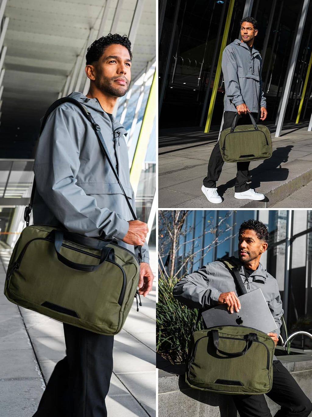 ALPAKA Bravo Brief - 16 Inch Laptop Briefcase, Business Shoulder Bag with Weatherproof, Messenger Bag for Men Work Travel