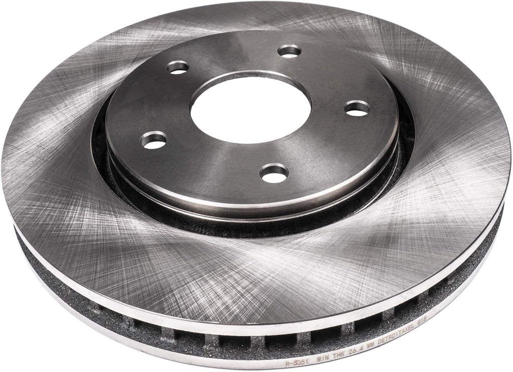 Detroit Axle - Brake Rotors for Volvo XC90 S60 XC60 V60 S90 V90 Disc Brake Rotors Replacement : 13.58' inch Front and 12.60' inch Rear Rotor