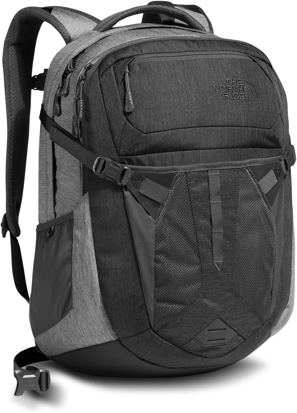 The North Face Recon Backpack, TNF Dark Grey Heather/TNF Medium Grey Heather, One Size