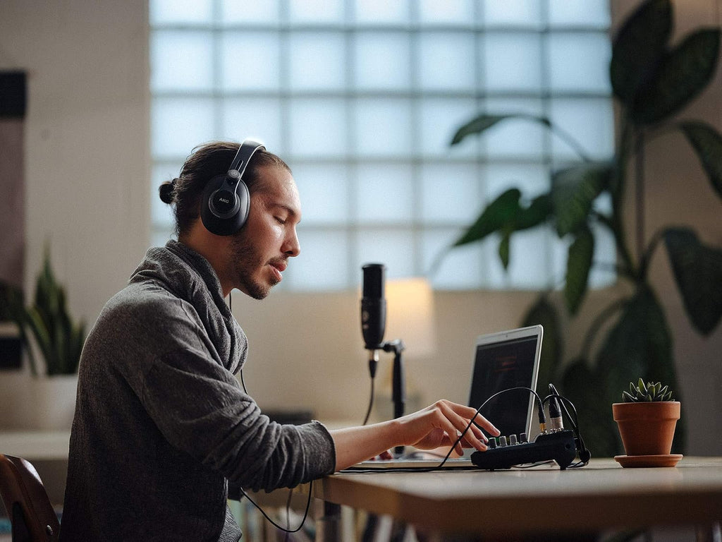 AKG Pro Audio K371BT Bluetooth Over-Ear, Closed-Back, Foldable Studio Headphones (Renewed)
