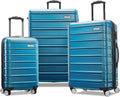 Samsonite Omni 2 Hardside Expandable Luggage with Spinner Wheels, 3PC (CO/MED/LG), CARIBBEAN BLUE
