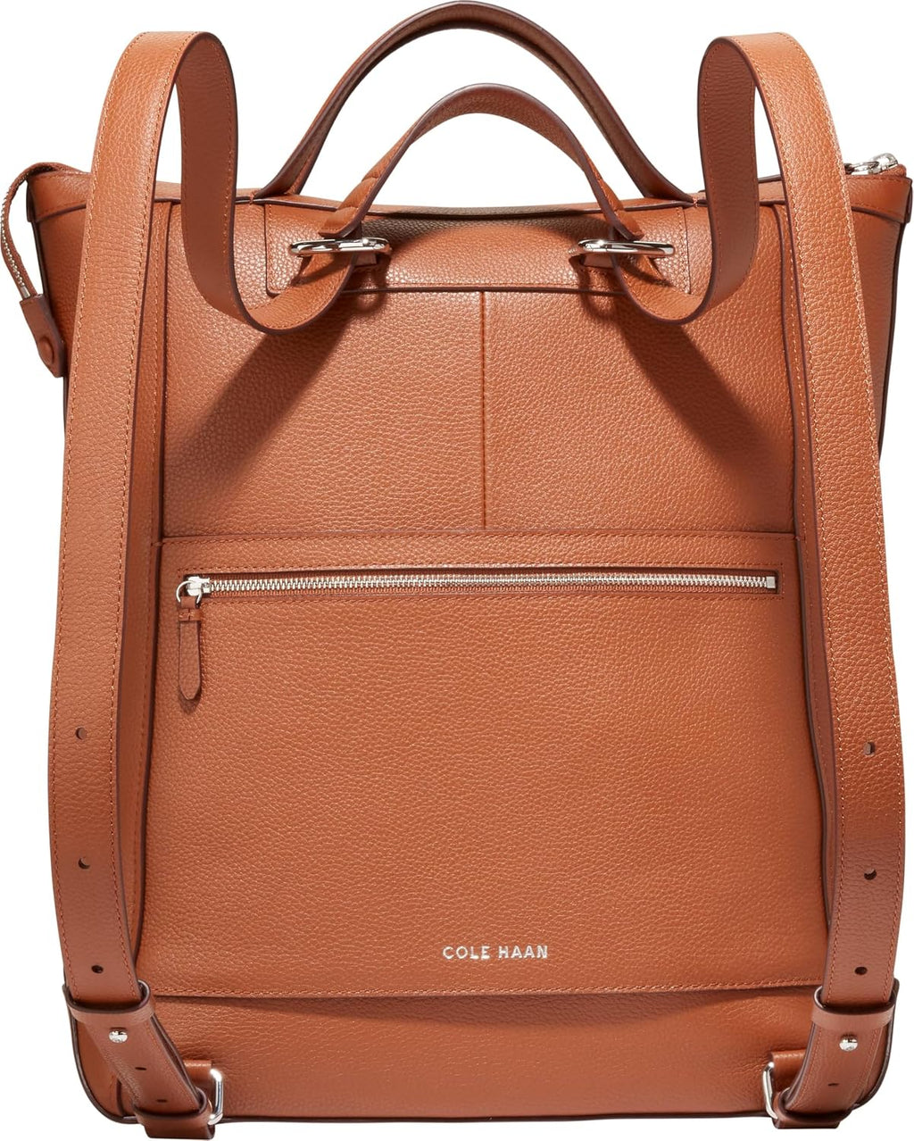 Cole Haan Women's Grand Series Grand Ambition Convertible Backpack, New British Tan