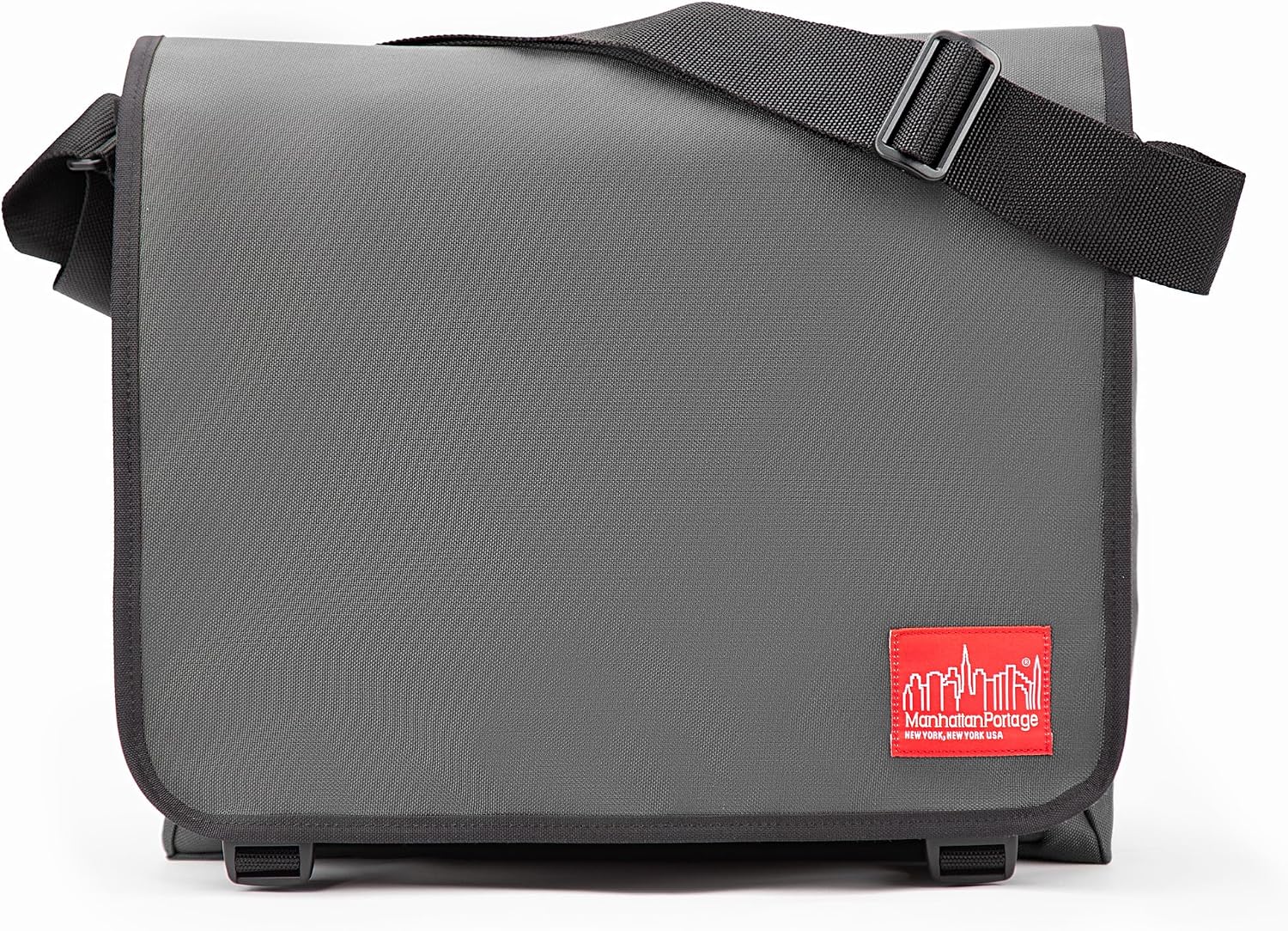 Manhattan Portage Deluxe Computer Bag (LG) with Adjustable Strap Water Resistant 1000D Cordura for Work College Travel