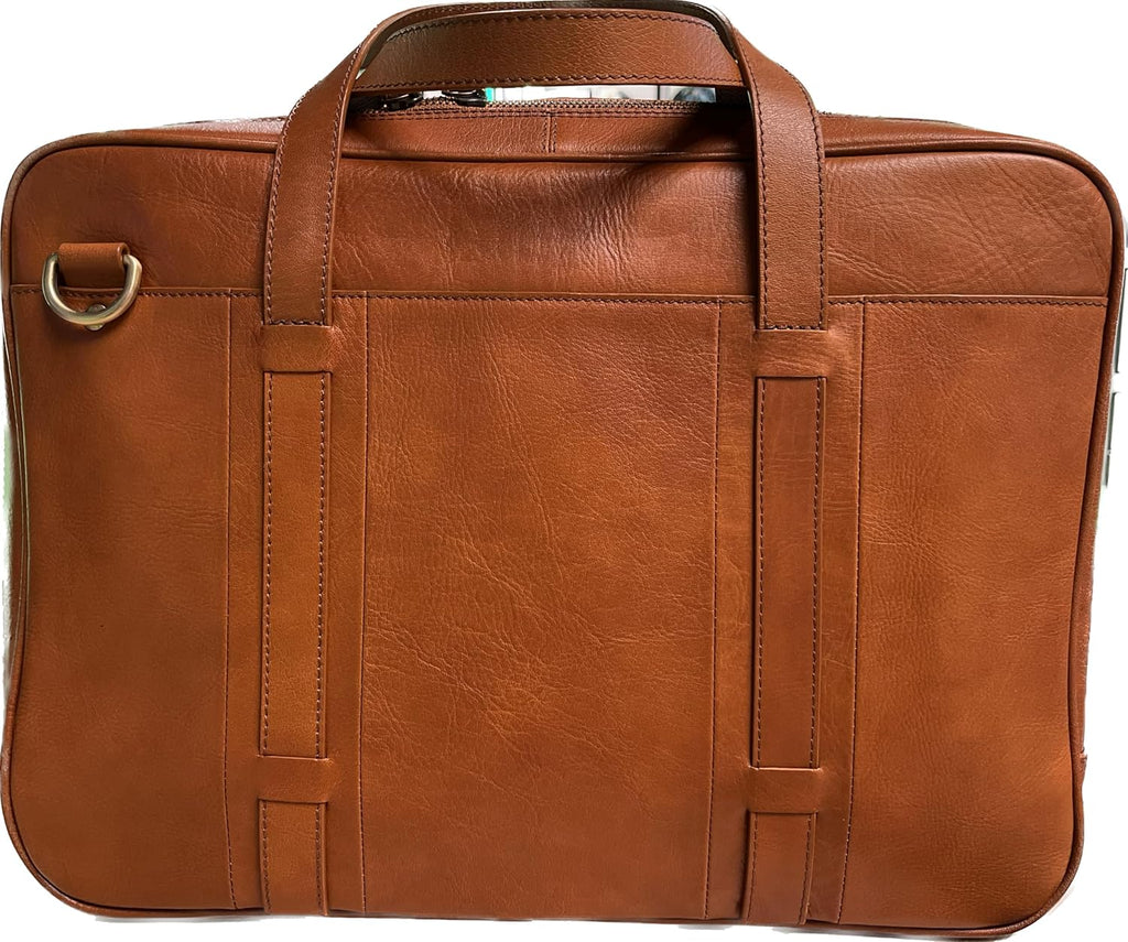Rawlings | Men's Leather Messenger Briefcase Collection | Genuine Leather | Multiple Styles & Colors