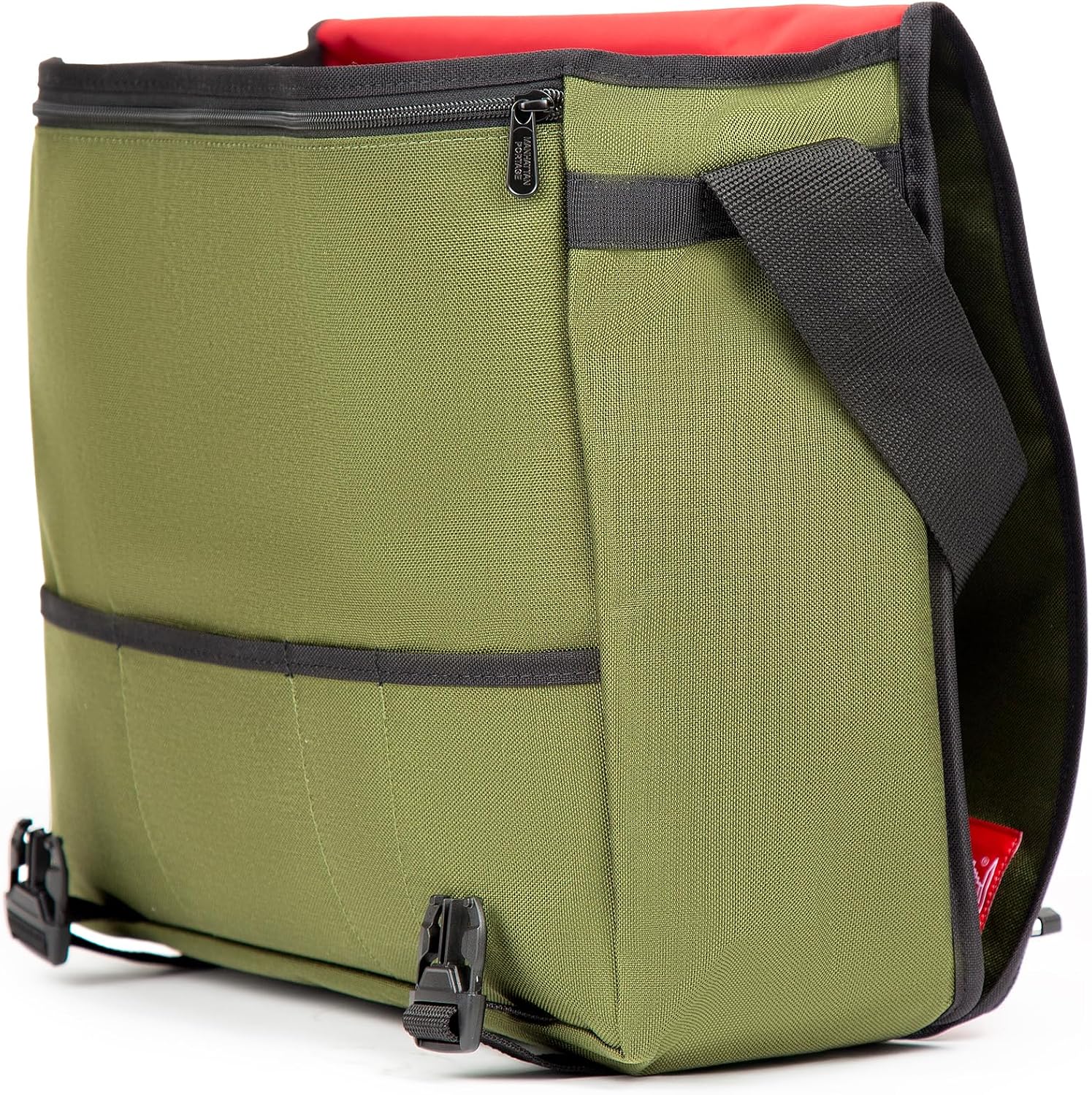 Manhattan Portage Deluxe Computer Bag (LG) with Adjustable Strap Water Resistant 1000D Cordura for Work College Travel