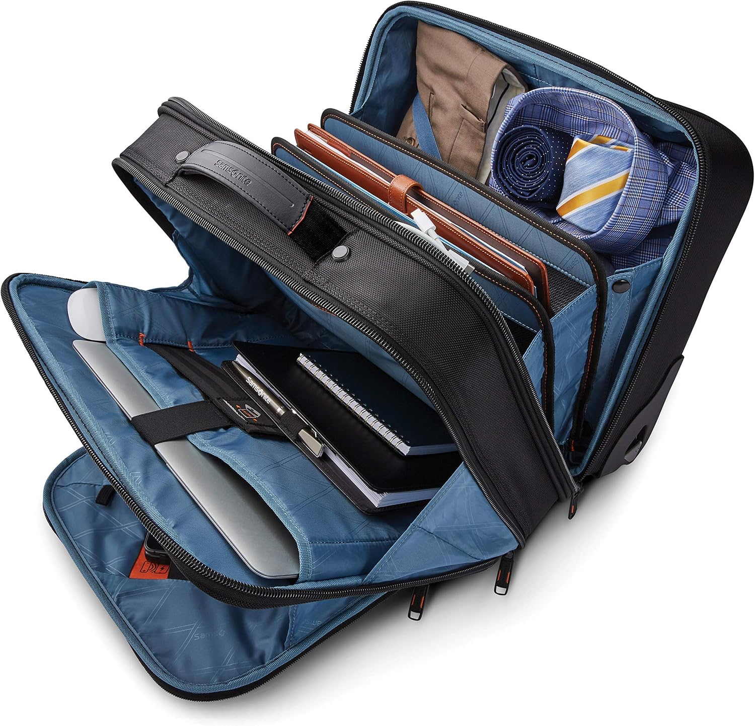 Samsonite Pro Upright Mobile Office, Black, One Size