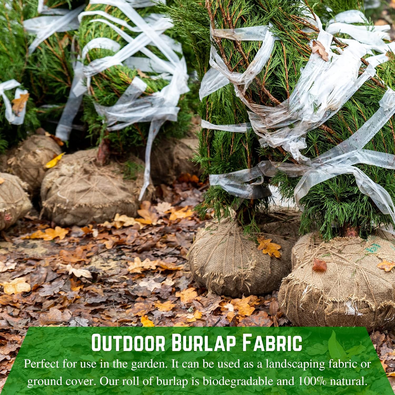 Farm Plastic Supply - 10oz Burlap Fabric - (24' x 100') - Burlap Roll for Table Runners, Landscaping Fabric, Rolls for Gardening