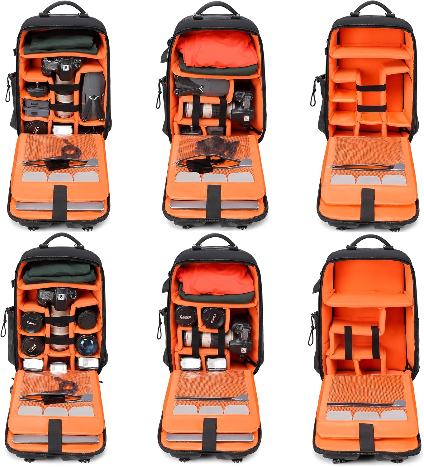 Camera backpack photographer Camera Backpack Waterproof Large for DSLR Cameras Backpacks for Photographers Camera Backpack for Women Men Outdoor Black