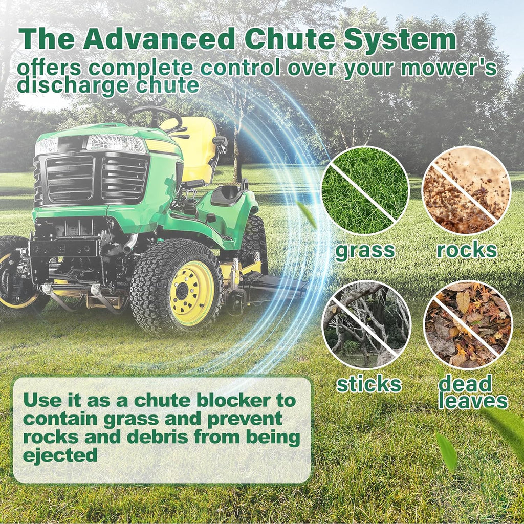 ACS6000B Advanced Chute System Compatible with Bad Boy Mowers, 54' / 60' / 61' / 72', Chute Blocker Replace Part Number 088-6000-00, 088600000