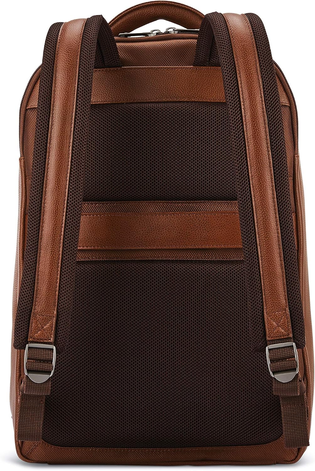 Samsonite Classic Leather Backpack, Cognac , One Size