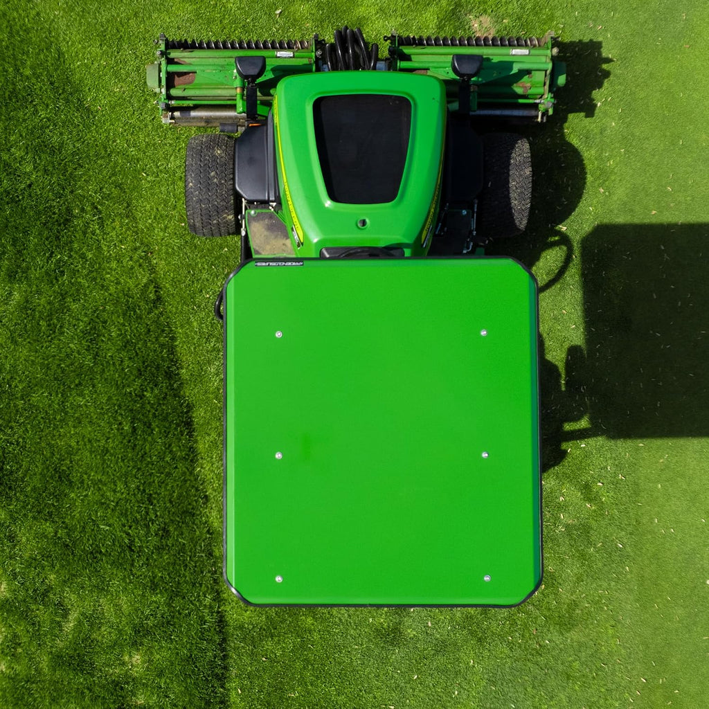 Universal Zero Turn Mower Canopy | ROPS 1.5'-3' | Robust Steel | Easy Install | Color Matched Roof | Fits Most Mowers with ROPS (Green)