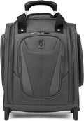 Travelpro Luggage Maxlite 5 Softside Lightweight Rolling Underseat Compact Carry on Upright 2 Wheel Bag, 15-Inch — Shadow Grey