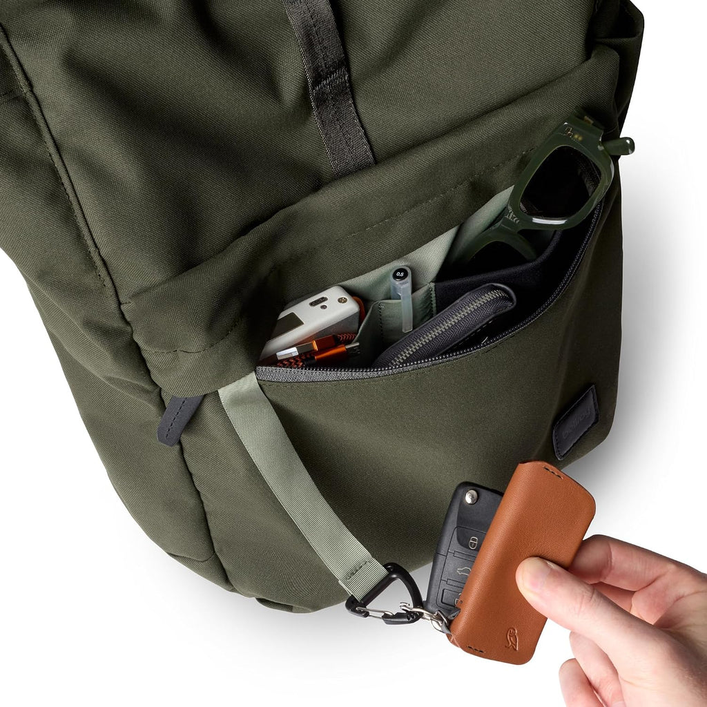 Bellroy Classic Rolltop (commuter backpack with 16' laptop sleeve, luggage pass-through, and two access points) - Olive
