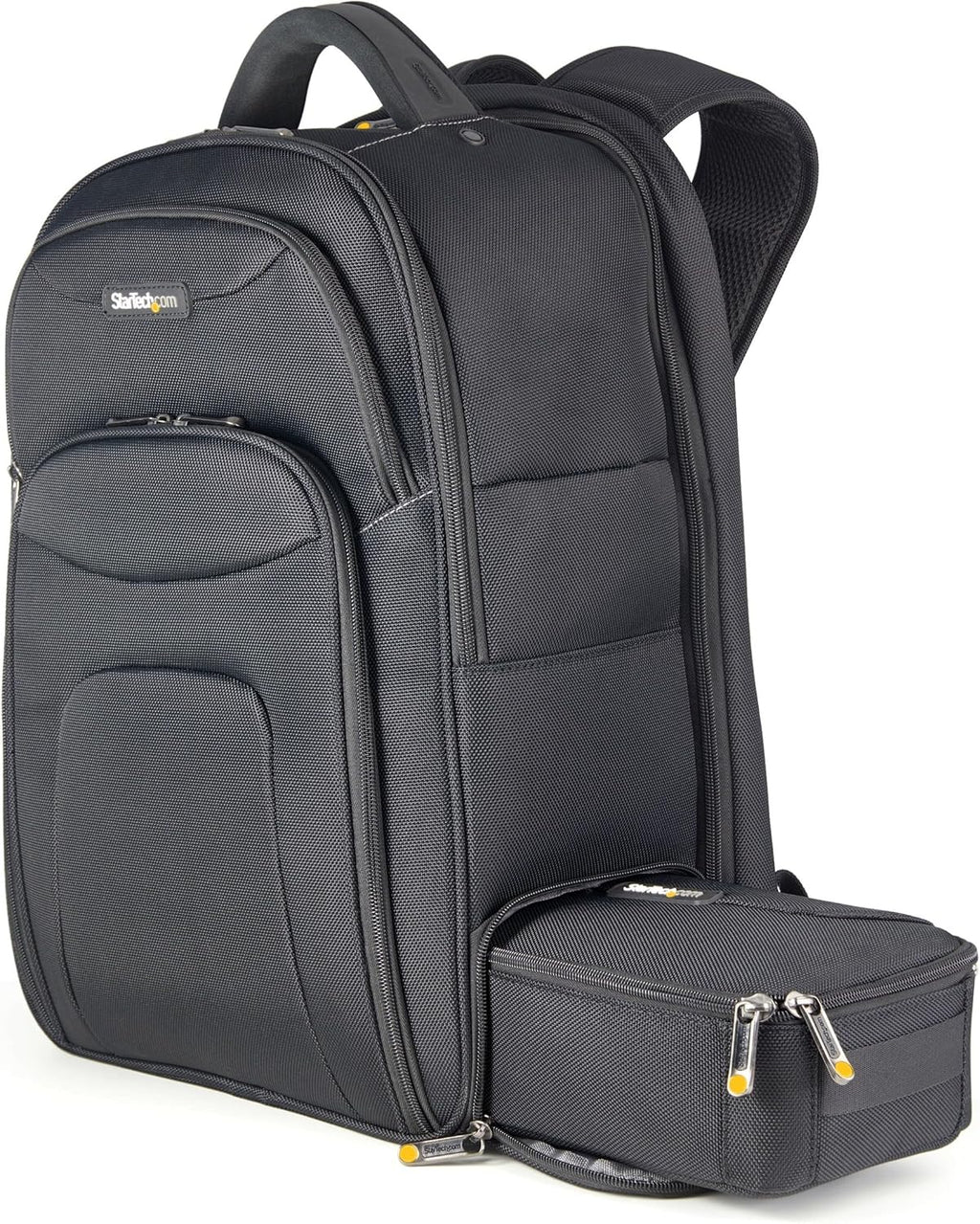 StarTech.com 17.3' Laptop Backpack with Removable Accessory Case - Professional IT Tech Backpack for Work/Travel/Commute - Durable Ergonomic Computer Bag - Nylon - Notebook/Tablet Pockets (NTBKBAG173)