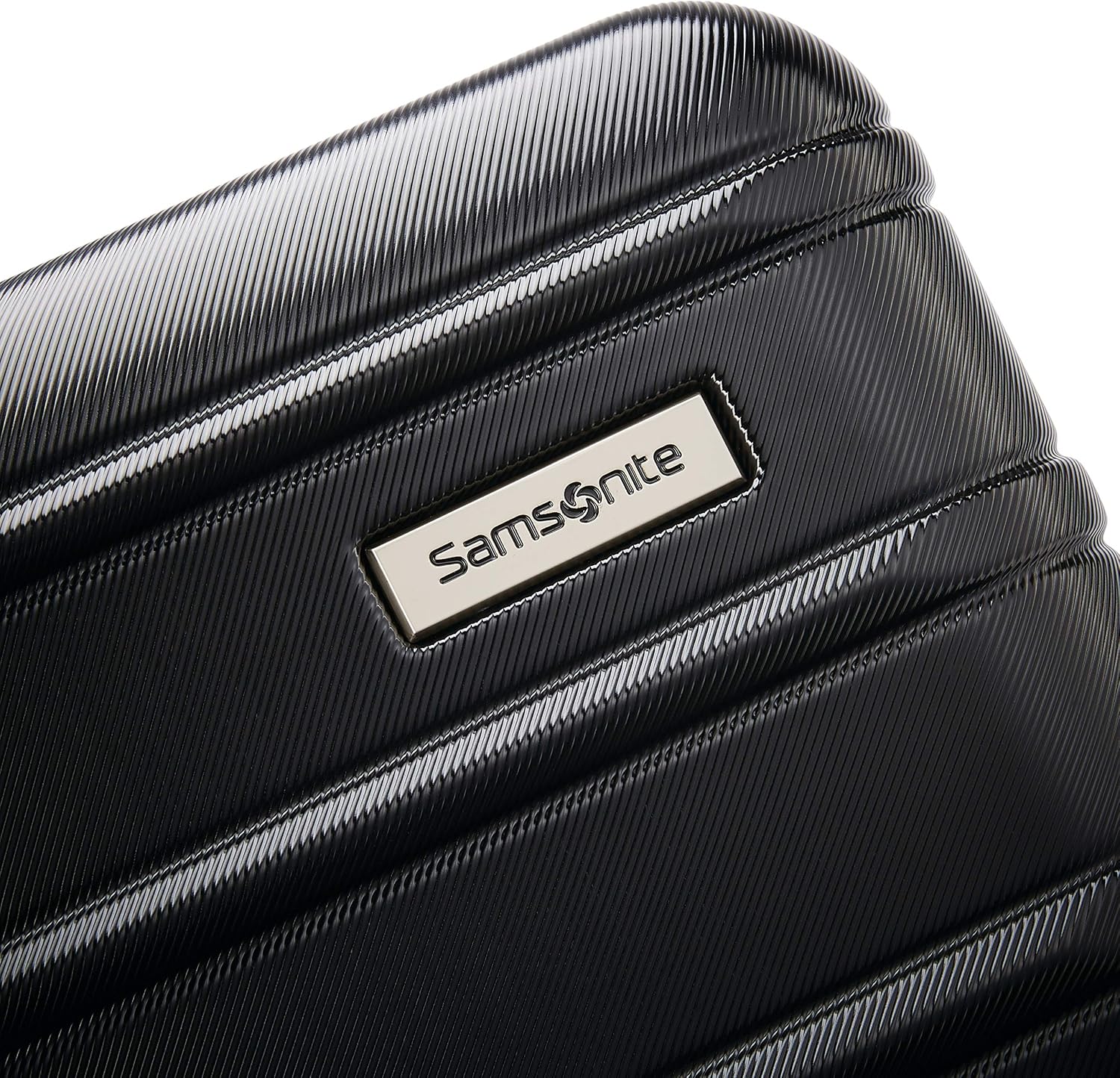 Samsonite Omni 2 Hardside Expandable Luggage with Spinner Wheels, PRO 2PC SET (CO/M), Midnight Black
