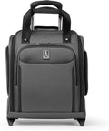 Travelpro Crew Classic Lightweight Softside Luggage, Rolling Underseat Carry on Bag, 14' Laptop or Tablet Sleeve, Men and Women, 17-Inch, Titanium Grey