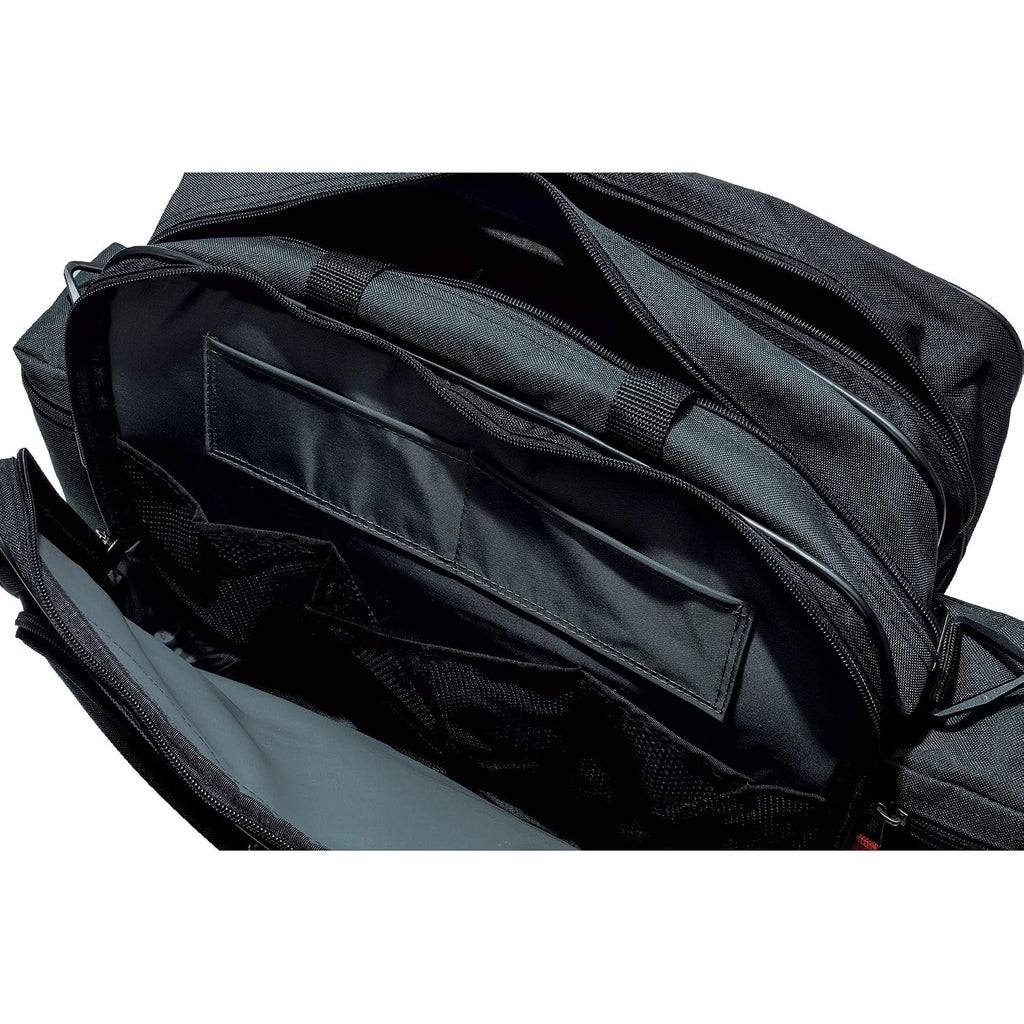 Hopkins Medical Products Rolling Med Bag with EZ-View: Waterproof, Ultimate Mobility for Healthcare Pros, 39.5' Handle, 16' x 3' x 12', Black
