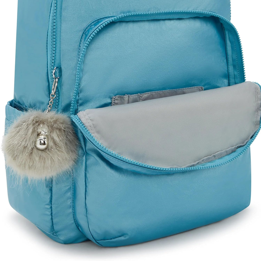 Kipling Women's Seoul 15' Laptop Backpack, Durable, Roomy with Padded Shoulder Straps, Built-In Protective Sleeve