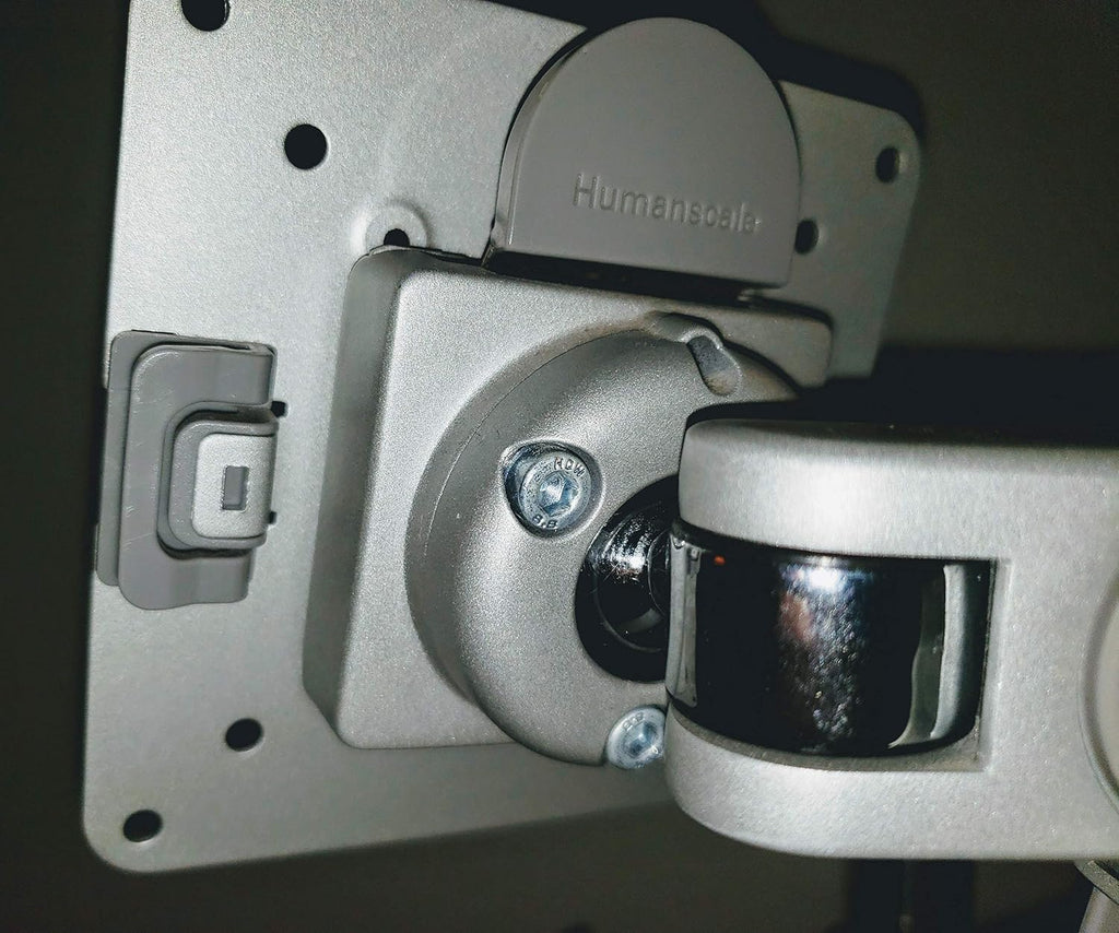 Humanscale M/Flex Dual-Monitor Mounting Arm with Dual Bolt/Clamp Mount (Model MF22S11D12)