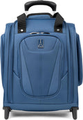 Travelpro Luggage Maxlite 5 Softside Lightweight Rolling Underseat Compact Carry on Upright 2 Wheel Bag, 15-Inch — Ensign Blue