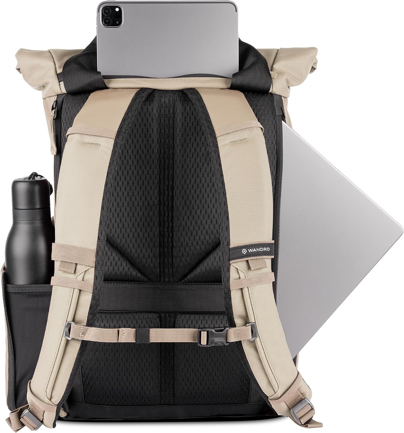 WANDRD All New PRVKE EDC Backpack: Everyday Carry Travel Backpack with Quick Laptop Access, Rolltop Expansion