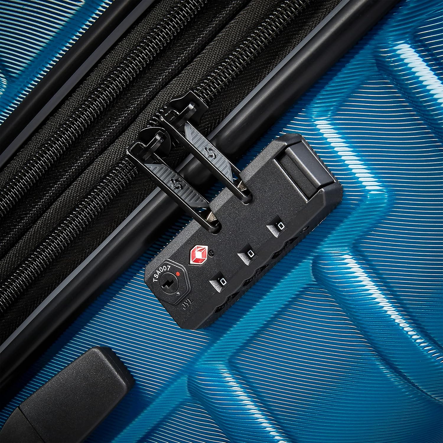 Samsonite Omni 2 Hardside Expandable Luggage with Spinner Wheels, 3PC (CO/MED/LG), CARIBBEAN BLUE