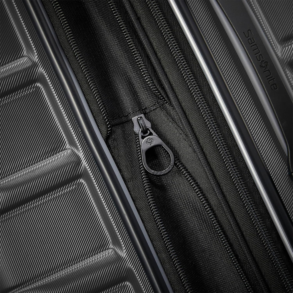 Samsonite Omni 2 Hardside Expandable Luggage with Spinner Wheels, MEDIUM SPINNER, SOLID CHARCOAL