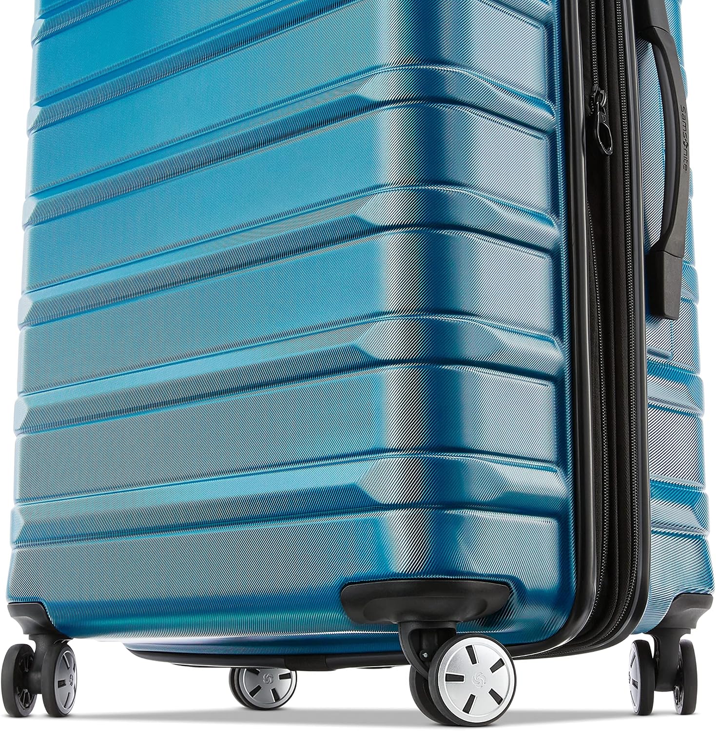 Samsonite Omni 2 Hardside Expandable Luggage with Spinner Wheels, 3PC (CO/MED/LG), CARIBBEAN BLUE